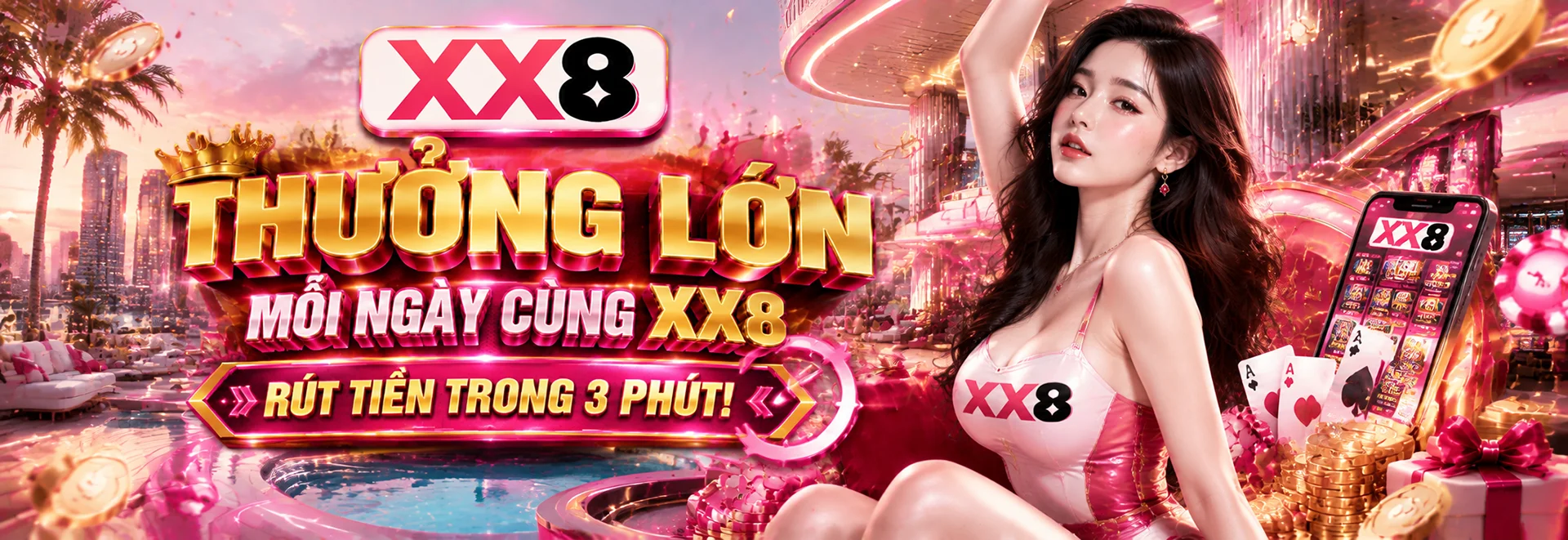 Banner xx8 khuyến mãi